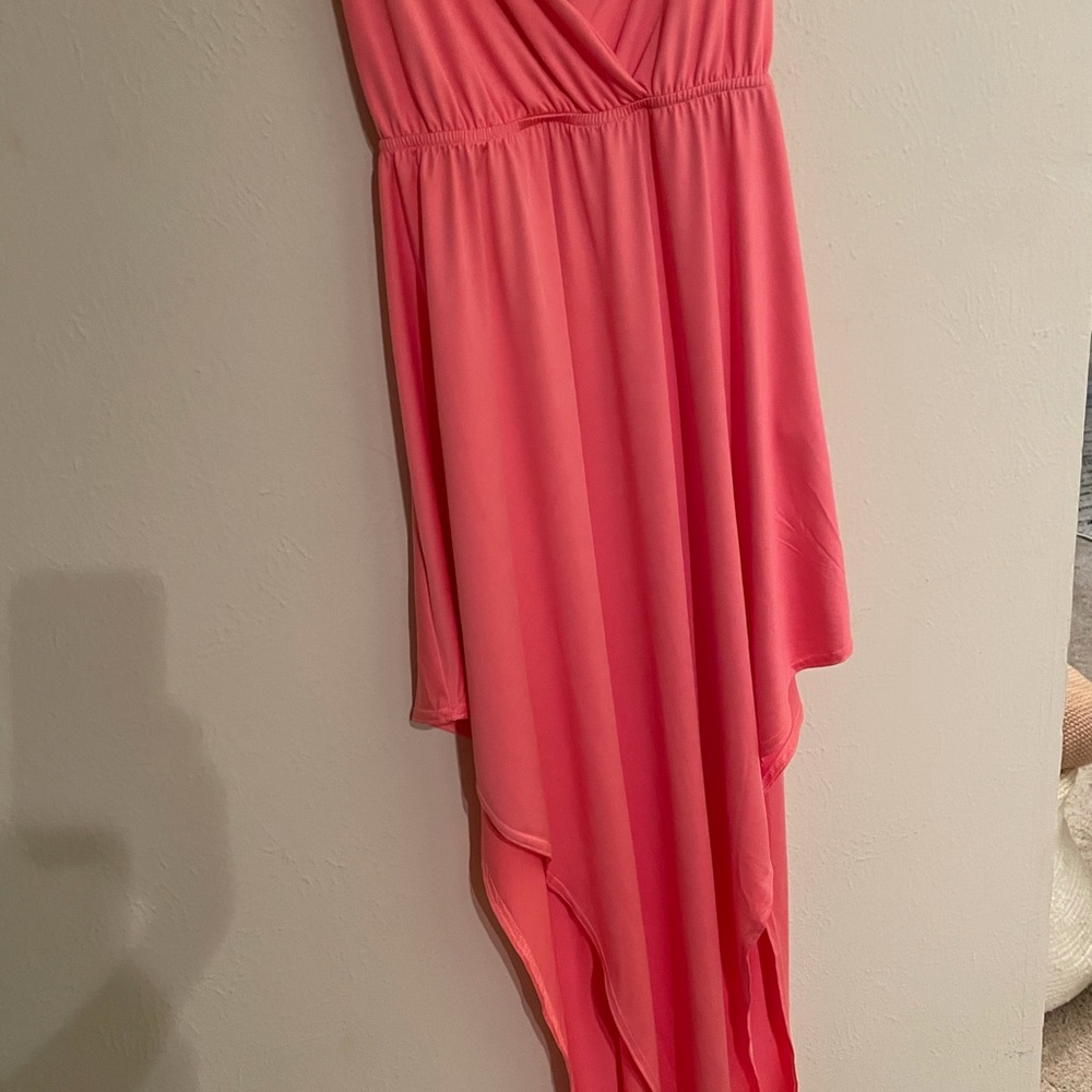 Medium High Low silk dress - Picture 5 of 5